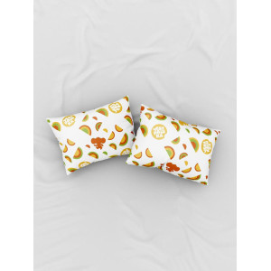 Наволочки классические поплин "Чебурашка Апельсиновый друг" комп. (2 шт.)