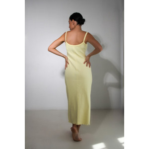 Сарафан женский №78563 кашкорсе (последний размер) желтый 44,46