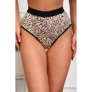 Трусы женские №64959 кулирка с лайкрой (р-ры: 48-52) черный