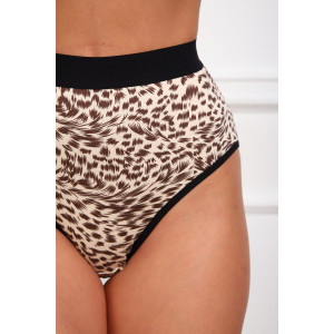 Трусы женские №64959 кулирка с лайкрой (р-ры: 48-52) черный