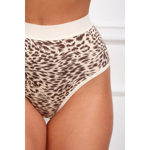 Трусы женские №64959 кулирка с лайкрой (р-ры: 48-52) бежевый