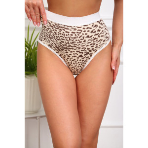 Трусы женские №64959 кулирка с лайкрой (р-ры: 48-52) белый