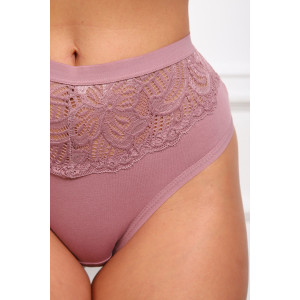 Трусы женские №64958 хлопок стрейч (р-ры: 46-50) кофе