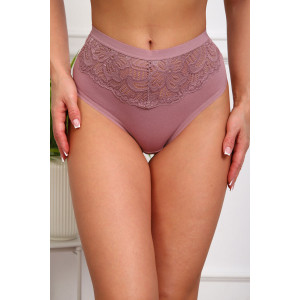 Трусы женские №64958 хлопок стрейч (р-ры: 46-50) кофе