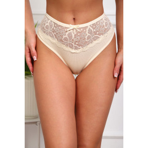 Трусы женские №64957 лапша (р-ры: 46-58) бежевый