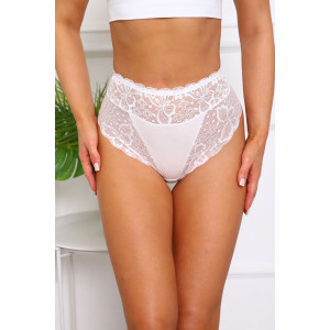 Трусы женские №64955 лапша (р-ры: 46-50) белый