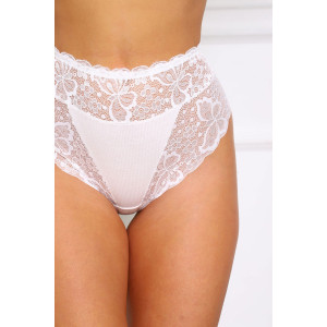 Трусы женские №64955 лапша (р-ры: 46-50) белый