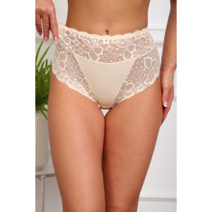 Трусы женские №64955 лапша (р-ры: 46-50) бежевый