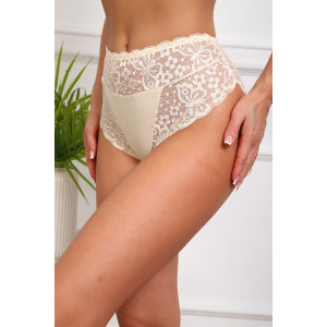 Трусы женские №64955 лапша (р-ры: 46-50) бежевый