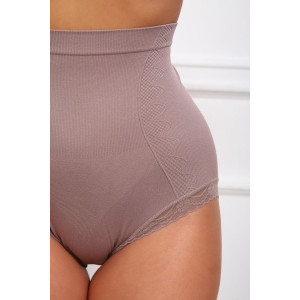 Трусы женские №64954 смесовая ткань (р-ры: 52-56) кофе