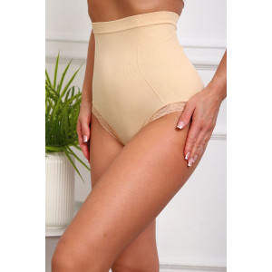 Трусы женские №64954 смесовая ткань (р-ры: 52-56) бежевый