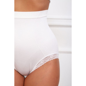 Трусы женские №64954 смесовая ткань (р-ры: 52-56) белый