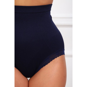Трусы женские №64954 смесовая ткань (р-ры: 52-56) синий