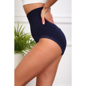Трусы женские №64954 смесовая ткань (р-ры: 52-56) синий