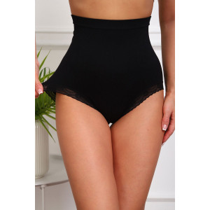 Трусы женские №64954 смесовая ткань (р-ры: 52-56) черный