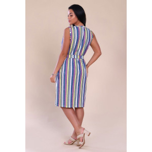 Сарафан женский 466 "Sunny" кулирка (последний размер) белый 46