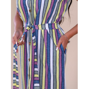 Сарафан женский 466 "Sunny" кулирка (последний размер) белый 46