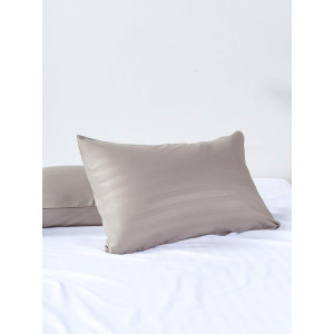 Наволочки классические страйп-полиэстер "Винтажный хаки" (2 шт.)