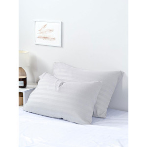 Наволочки классические страйп-полиэстер "Туман" (2 шт.)