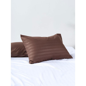 Наволочки классические страйп-полиэстер "Сосновая шишка" (2 шт.)