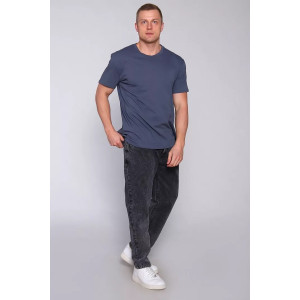 Футболка мужская 2226 "BASE" кулирка (последний размер) серый 54