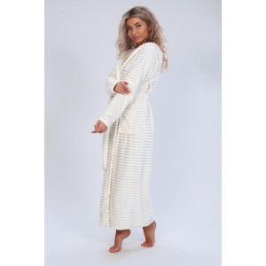 Халат женский №5721 микрофибра (последний размер) шампань 52