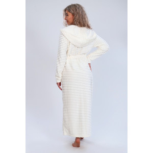 Халат женский №5721 микрофибра (последний размер) шампань 52