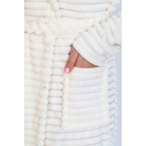 Халат женский №5721 микрофибра (последний размер) шампань 52