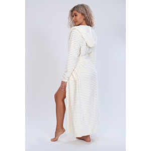 Халат женский №5721 микрофибра (последний размер) шампань 52