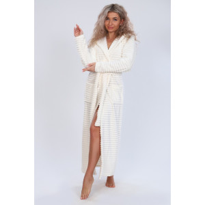 Халат женский №5721 микрофибра (последний размер) шампань 52