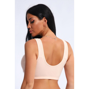 Топ женский бельевой №45030 кулирка (последний размер) телесный 52-54