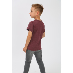 Футболка детская "Маленькая звезда" кулирка с лайкрой (последний размер) бордо 110 Футболка детская "Маленькая звезда" кулирка с лайкрой (последний размер) бордо 110