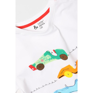 Футболка детская SP9337 трикотаж стрейч (последний размер) белый 128,134 Футболка детская SP9337 трикотаж стрейч (последний размер) белый 128,134