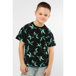 Футболка детская SP9323 трикотаж стрейч (последний размер) черный 128,134 Футболка детская SP9323 трикотаж стрейч (последний размер) черный 128,134