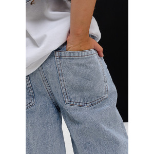 Костюм тройка детский №28031 кулирка+джинс (последний размер) белый-джинс 36 Костюм тройка детский №28031 кулирка+джинс (последний размер) белый-джинс 36