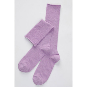 Гольфы женские "Ретро" - упаковка 2 пары (последний размер) лиловый 25-27