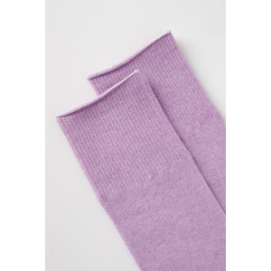 Гольфы женские "Ретро" - упаковка 2 пары (последний размер) лиловый 25-27