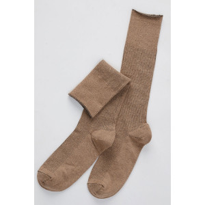 Гольфы женские "Ретро" - упаковка 2 пары (последний размер) светло-коричневый 25-27