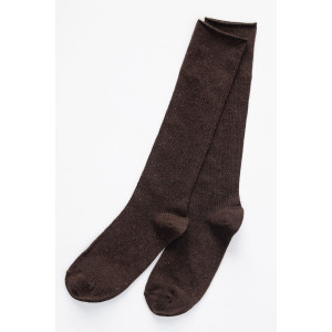 Гольфы женские "Ретро" - упаковка 2 пары (последний размер) темно-коричневый 25-27