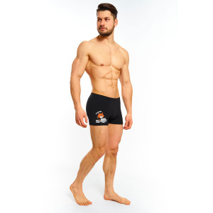 Трусы мужские "Вторник" кулирка с лайкрой пенье (последний размер) черный 58,60