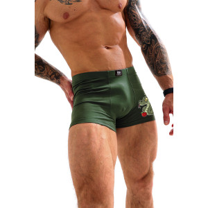 Трусы мужские "Искуситель" кулирка с лайкрой пенье (последний размер) хаки 54