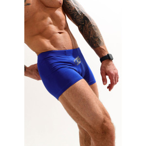 Трусы мужские "Крупный калибр" кулирка с лайкрой пенье (последний размер) васильковый 54