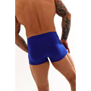 Трусы мужские "Диванный критик" кулирка с лайкрой пенье (последний размер) васильковый 52