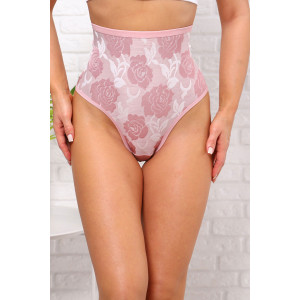 Трусы женские №64721 кулирка с лайкрой (последний размер) пудра 58