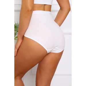 Трусы женские №64707 лапша (последний размер) белый 50,56