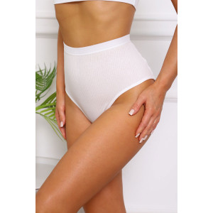 Трусы женские №64707 лапша (последний размер) белый 50,56
