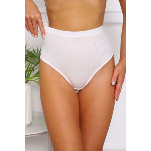 Трусы женские №64707 лапша (последний размер) белый 50,56
