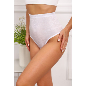Трусы женские №64822 кулирка с лайкрой (последний размер) белый 56,58