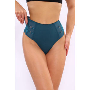 Трусы женские №18996 кружево (последний размер) изумруд 46