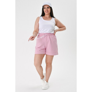 Майка-топ женская №058869 кулирка с лайкрой (р-ры: 42-52) белый